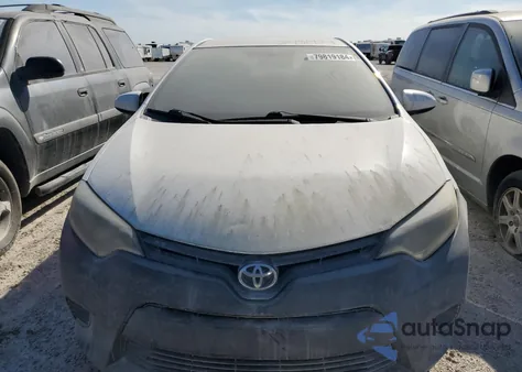 2015 Toyota Corolla L z USA, uszkodzony, nr VIN 2T1BURHEXFC336027